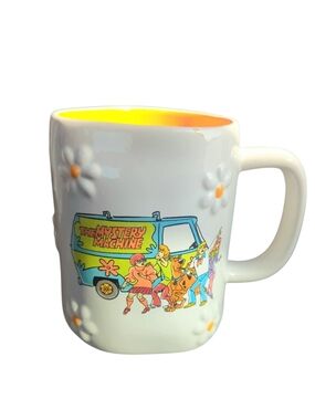 Rae Dunn Scooby-Doo Mystery Team White Ceramic Mug
